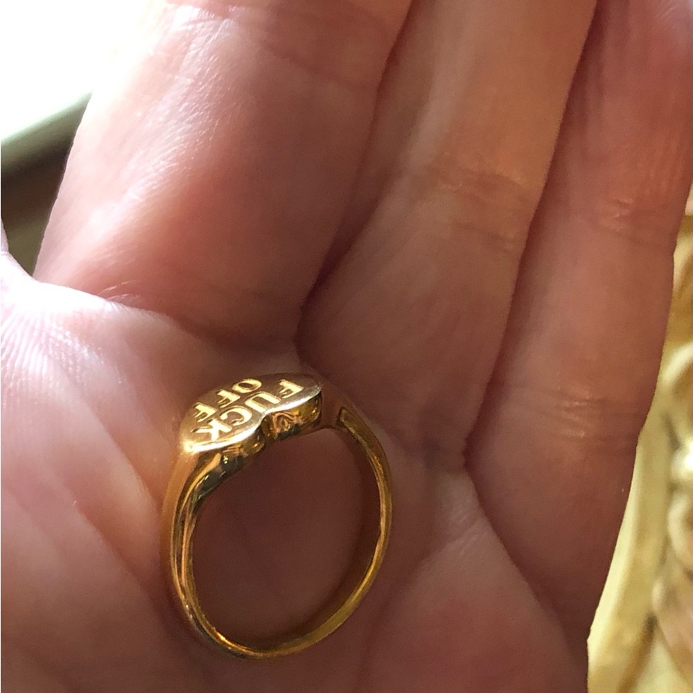 Respectfully F Off Ring - Picture 7 of 10